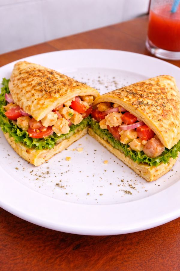 Omelete Pós-Treino