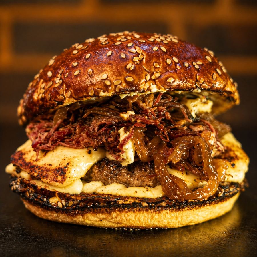 Hamburguer Artesanal REI DO BAIÃO PREMIUM