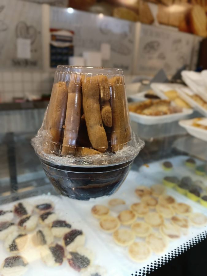 Biscoito cookie com chocolate