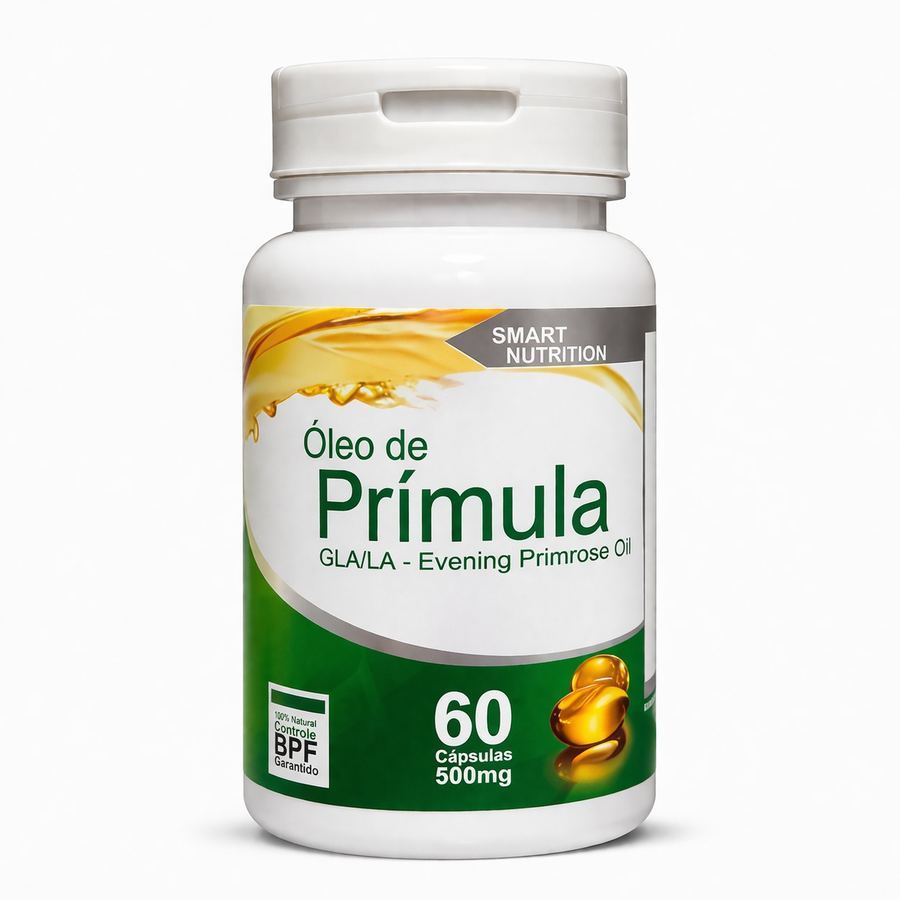 Óleo de Prímula (GLA/LA) – 60 Cápsulas (500mg)